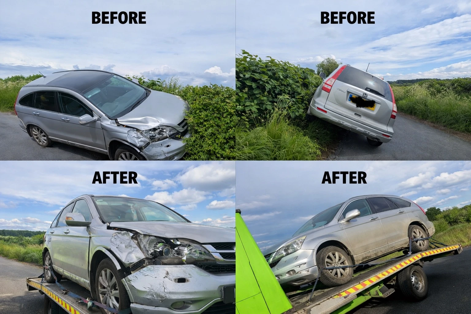 Emergency breakdown recovery Kidderminster tow truck